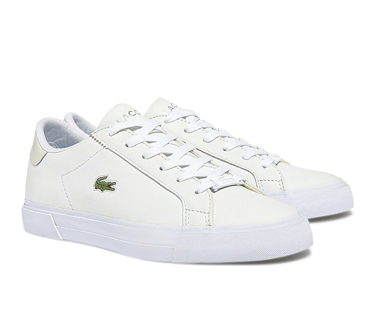 Lacoste lerond best sale white womens