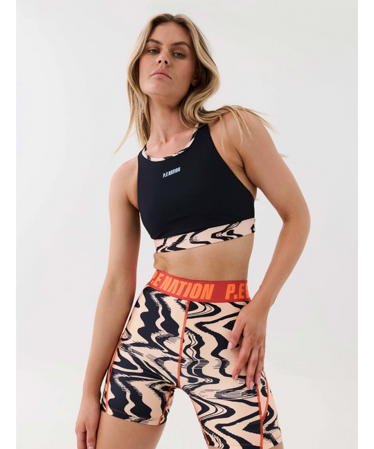 P.E Nation New Wave Sports Bra (Black)