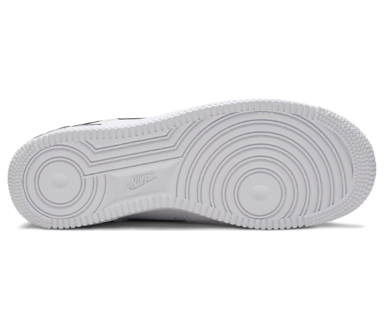 Black and white mens air 2024 force 1