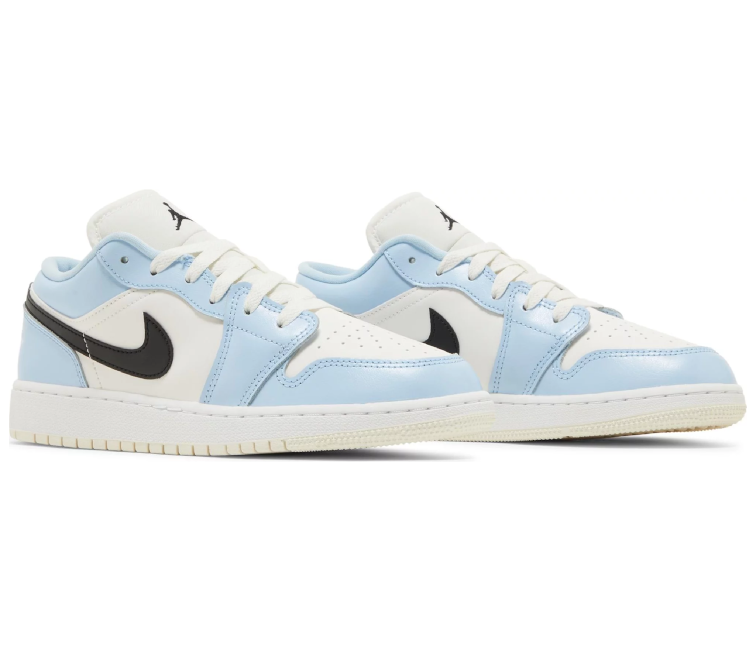 GS Nike Air Jordan Low (Ice Blue) – ShoeGrab - Main Image