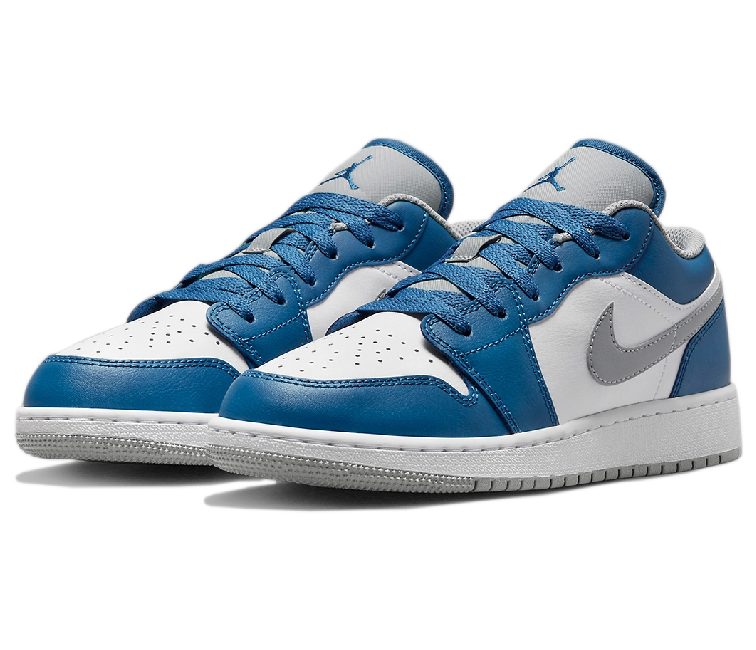 GS Nike Air Jordan 1 Low (True Blue) – ShoeGrab