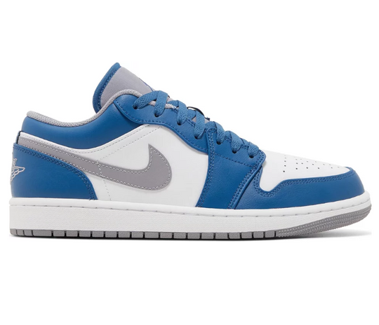 Men's Nike Air Jordan 1 Low (True Blue)