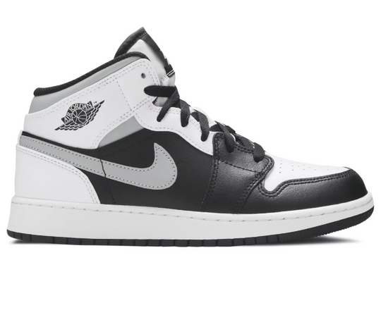 GS Nike Air Jordan 1 Mid (White Shadow)