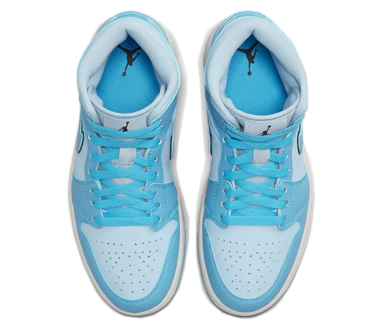 Air jordan 1 wmns ice blue sales
