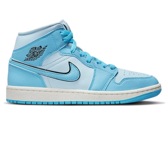 Women's Nike Air Jordan 1 Mid SE (Ice Blue)