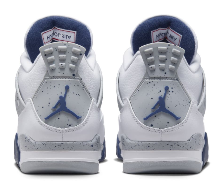Jordan retro 4 navy sales blue