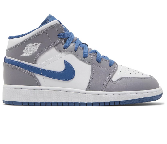 GS Nike Air Jordan 1 Mid (Cement)