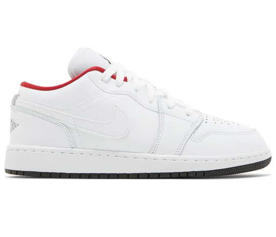 GS Nike Air Jordan 1 Low (White/Red)
