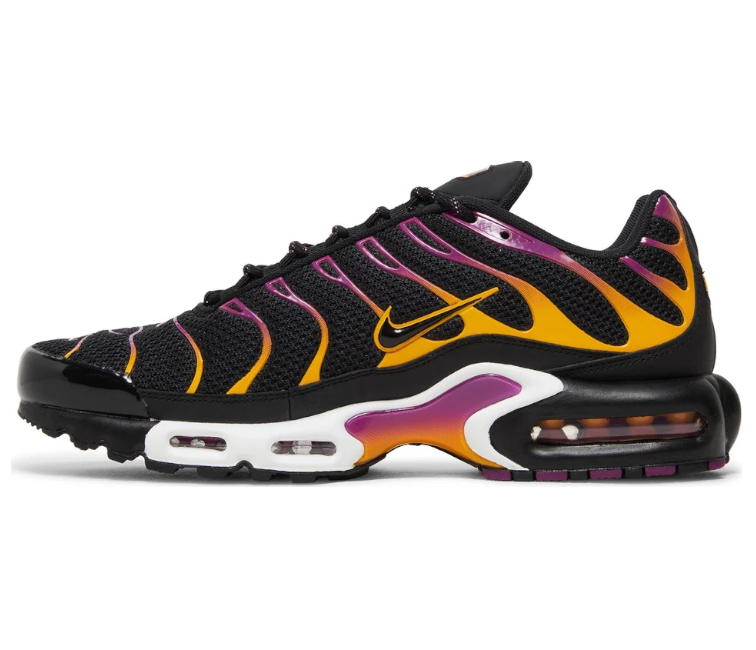 Men s Nike Air Max Plus TN Black Gold Purple