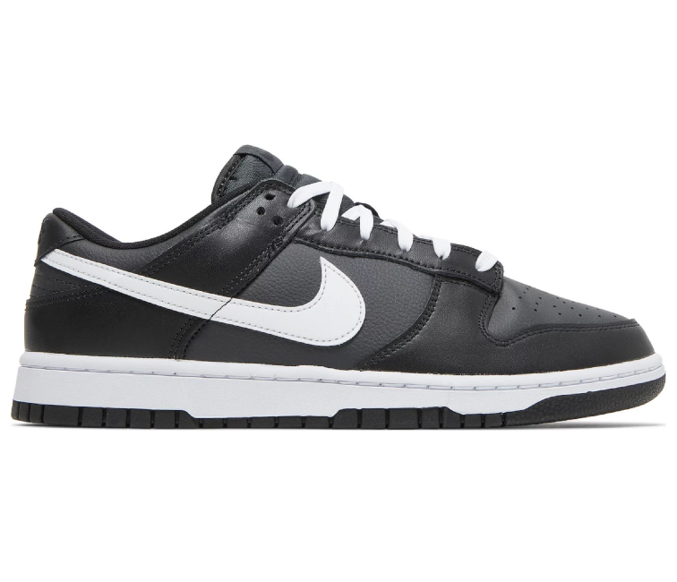 Men's Nike Dunk Low Retro (Black/White) – ShoeGrab
