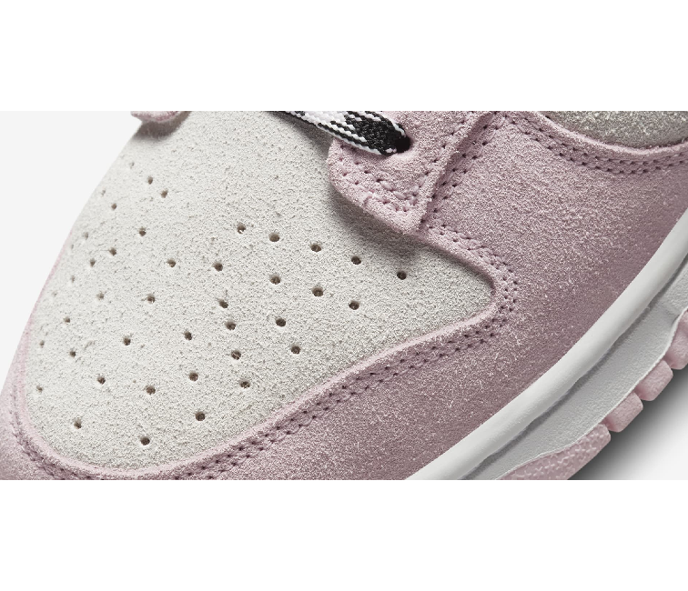 Women s Nike Dunk Low LX Pink Foam ShoeGrab