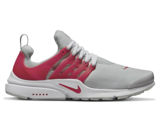 Mens Nike Air Presto (Grey Fog/Red)