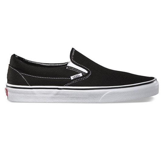Vans Classic Slip-On (Black/White)