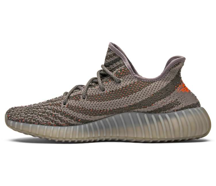 Grey and orange yeezys sales