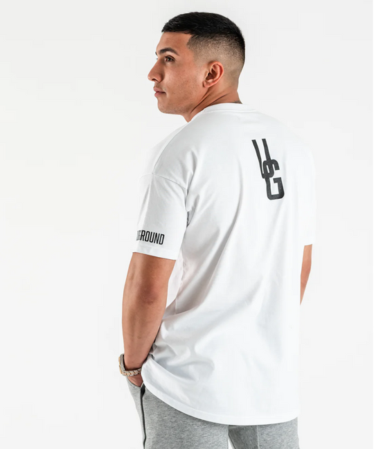 UNDRGROUND Box Fit UG Tee (White)