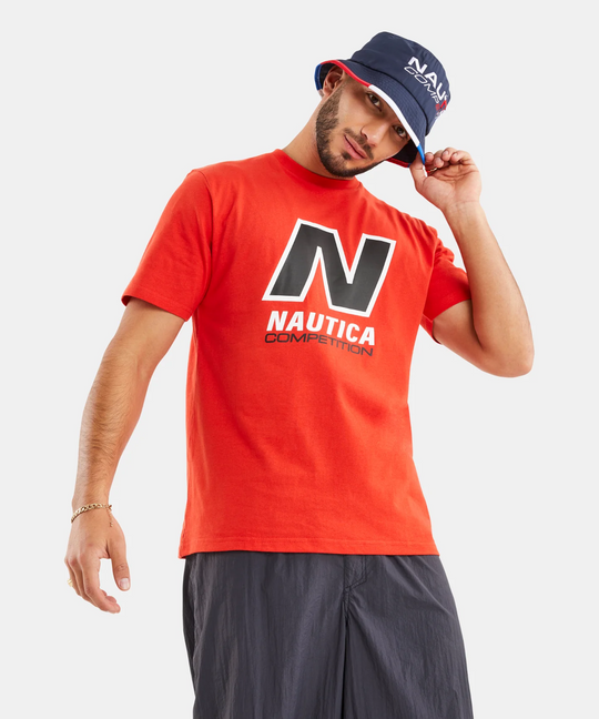 Nautica Competition Wessix Tee (Tartan Red)