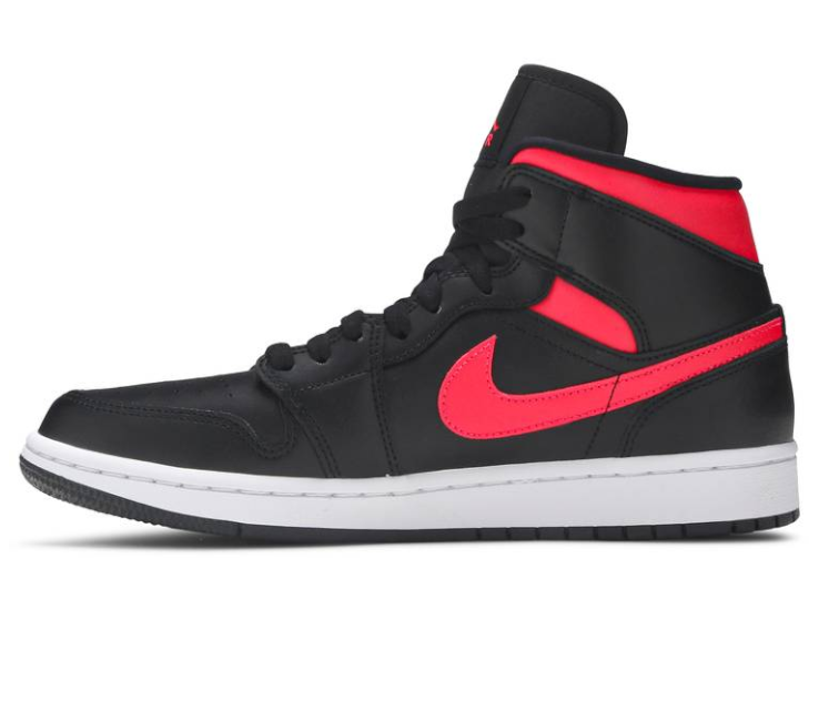 Womens red and 2024 black jordan 1