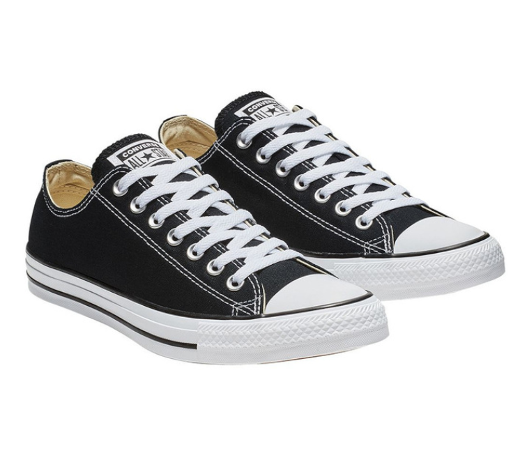 Men's Converse Chuck Taylor Low (Black/White) – ShoeGrab