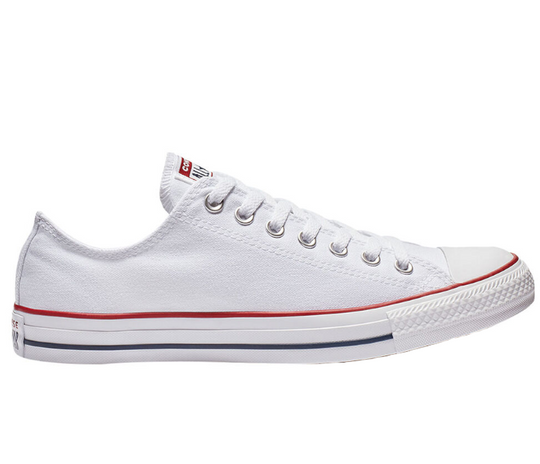 Men's Converse Chuck Taylor Low (White/Red/Blue)
