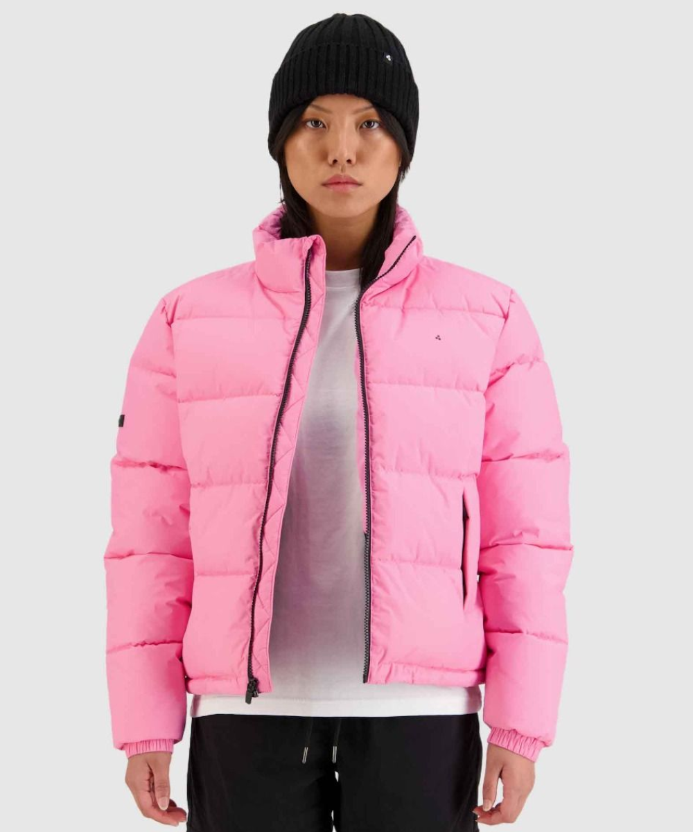 Huffer white top puffer jacket