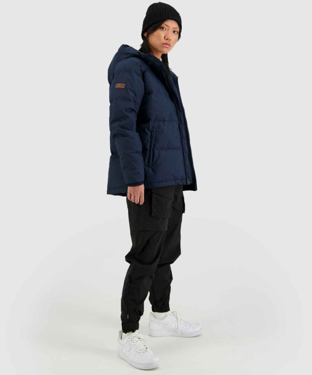 Huffer Puffer Jacket Navy at ShoeGrab