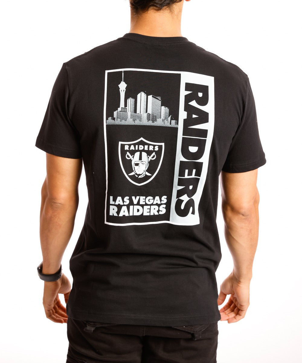 Majestic Las Vegas Raiders Mens Logo Tee Black S