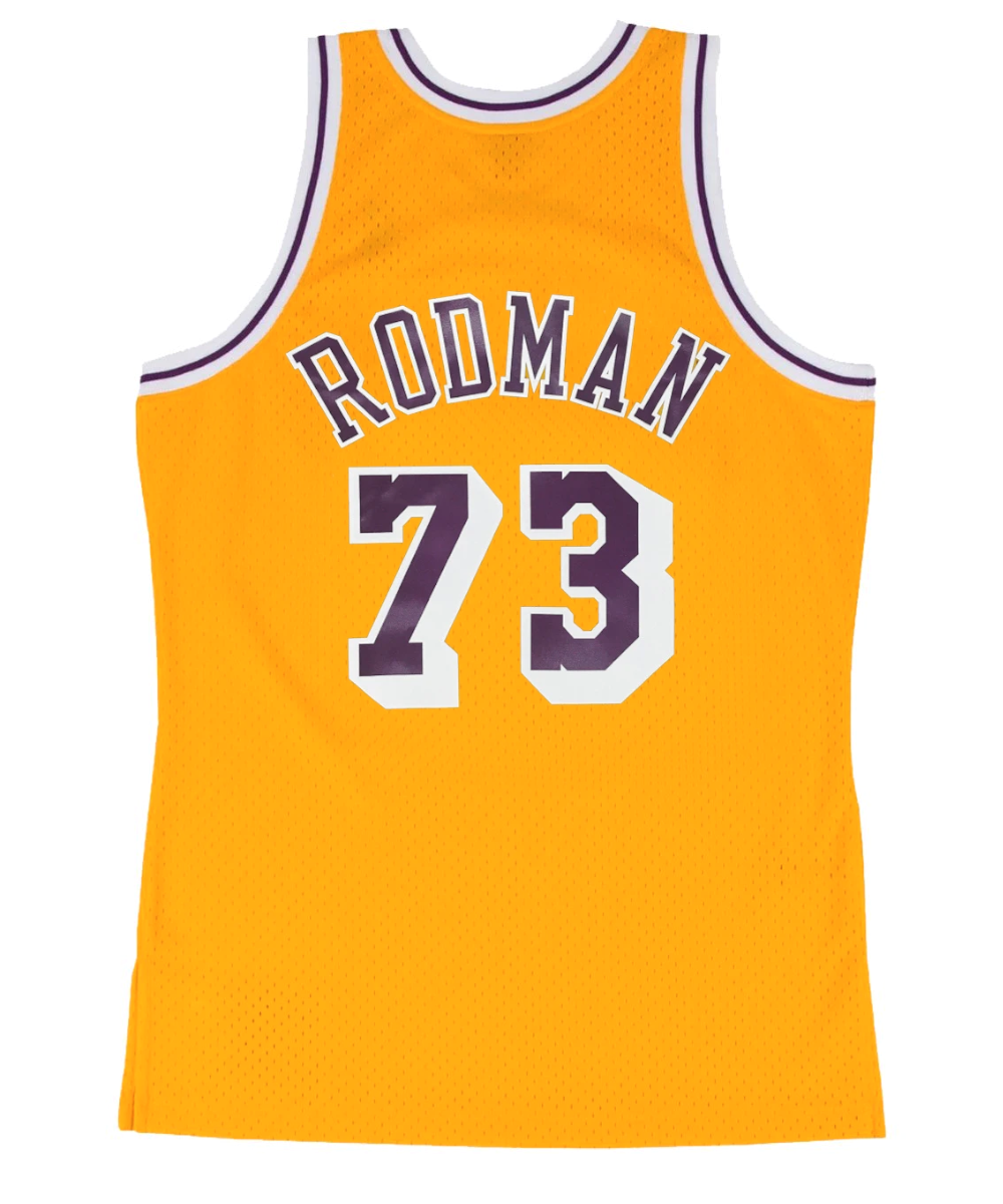 Mitchell & Ness | 1998 Los Angeles Lakers Dennis Rodman NBA Road Swingman Jersey (Purple) L