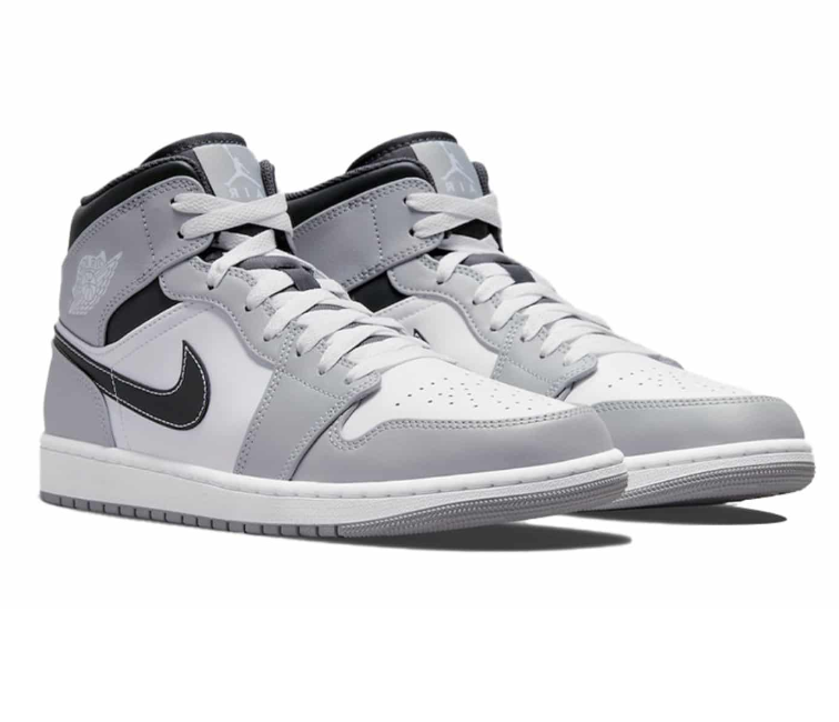Men's Nike Air Jordan 1 Mid (Smoke Grey) – ShoeGrab