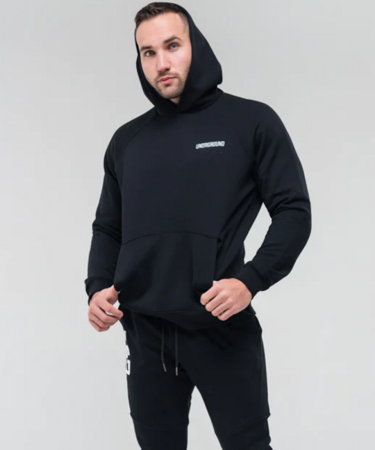UNDRGROUND Logo Hoodie (Black)