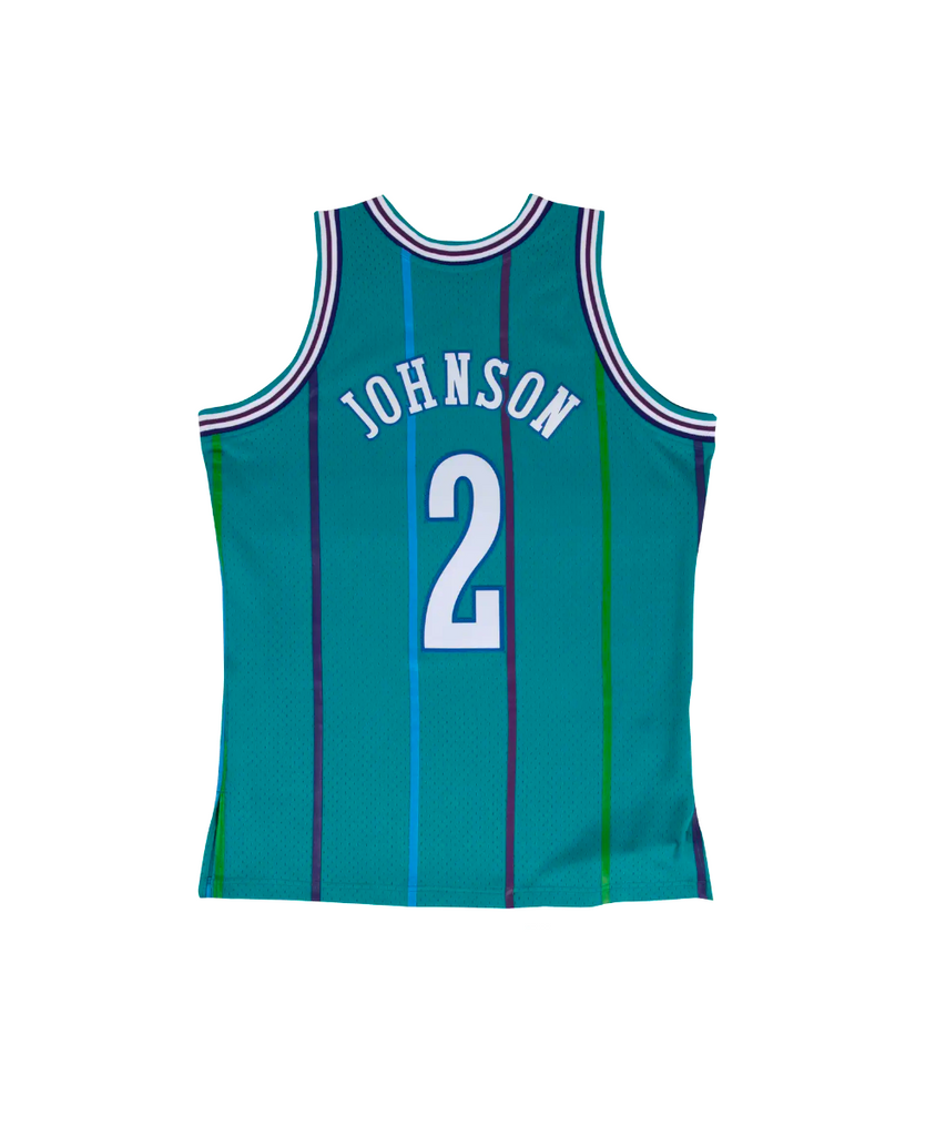 Charlotte Hornets Larry Johnson '92 Road Swingman Jersey – ShoeGrab