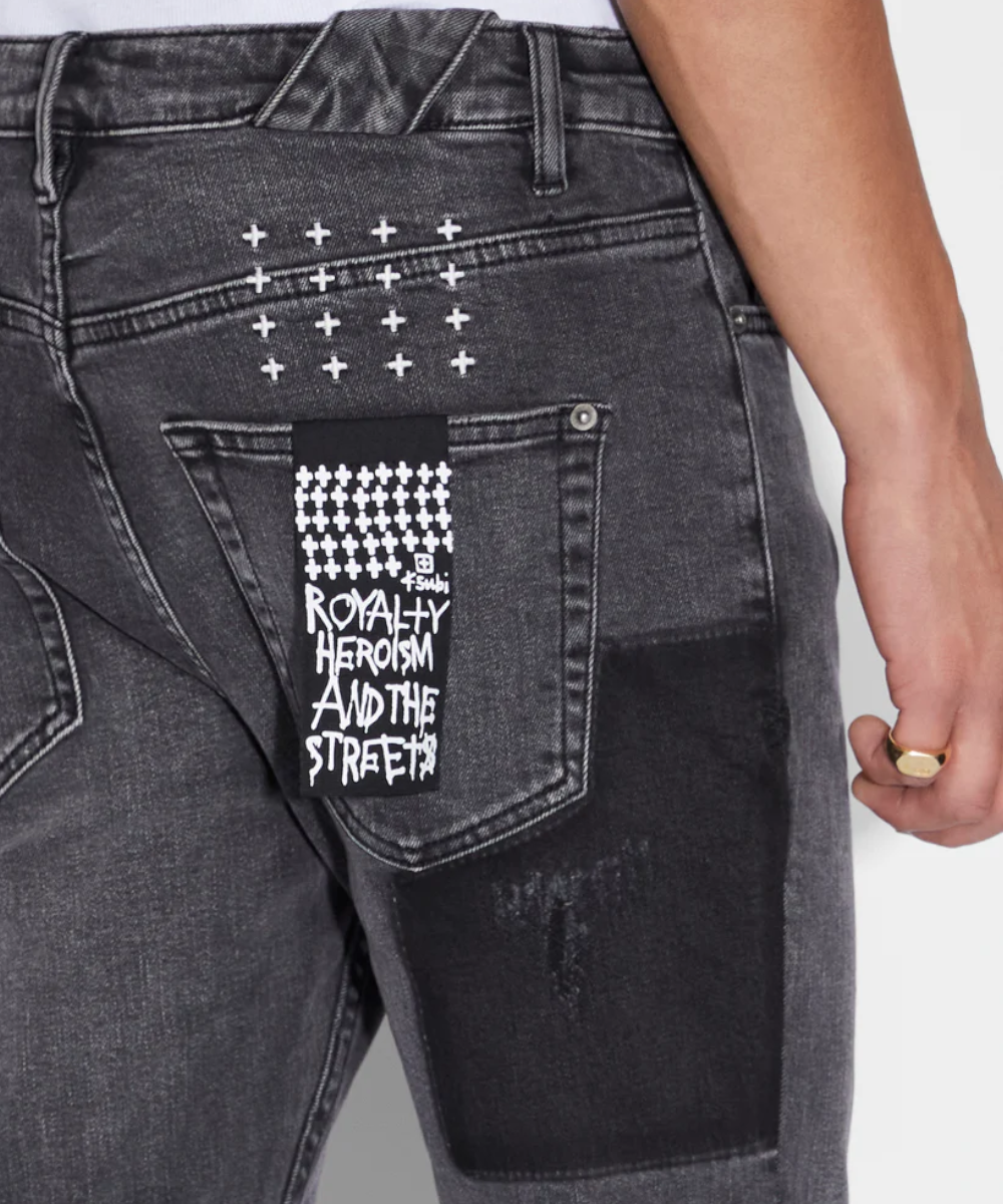 Ksubi Chitch Copy Paste Denim (Black) – ShoeGrab