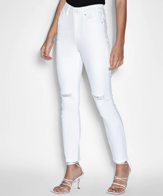 Ksubi Hi N Wasted Blanc Sliced Jeans (White)