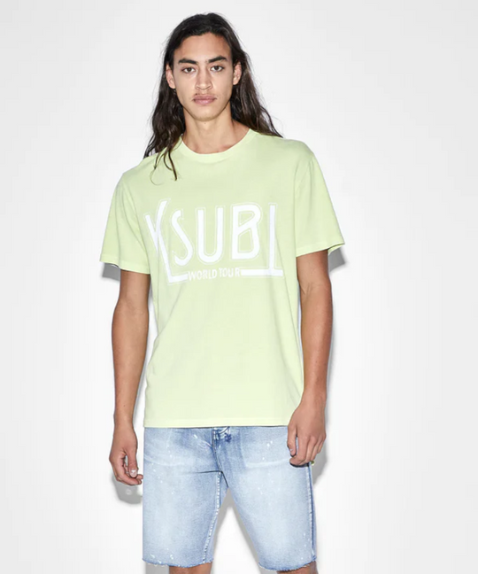 Ksubi Ticket Kash SS Tee Acid (Green)