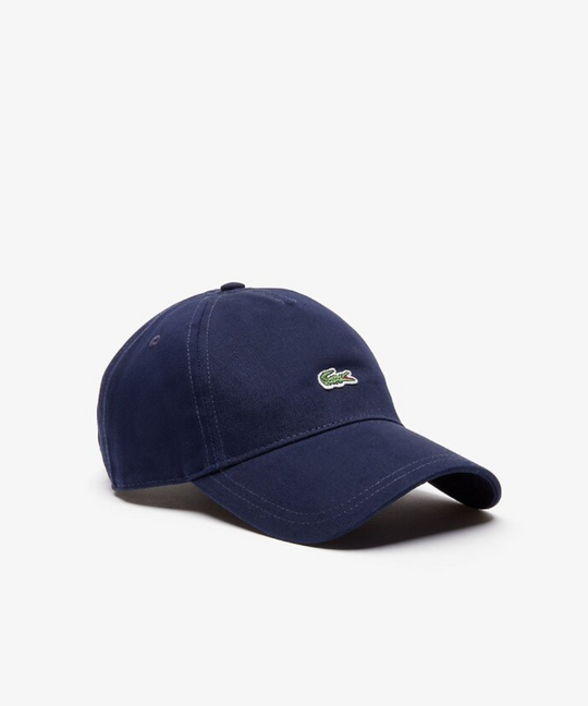 Lacoste Centre Croc Cap (Navy/Silver Buckle)