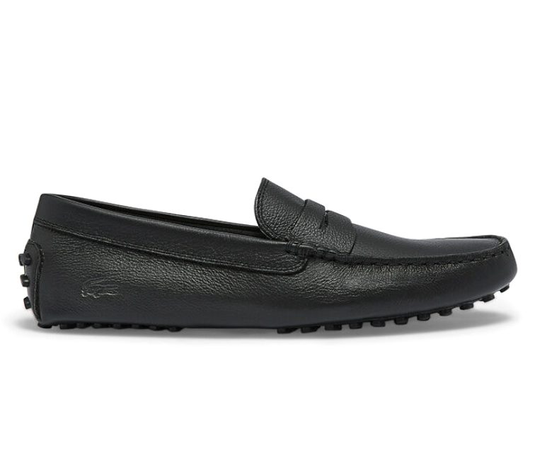 Men's Lacoste Leather (Black) –