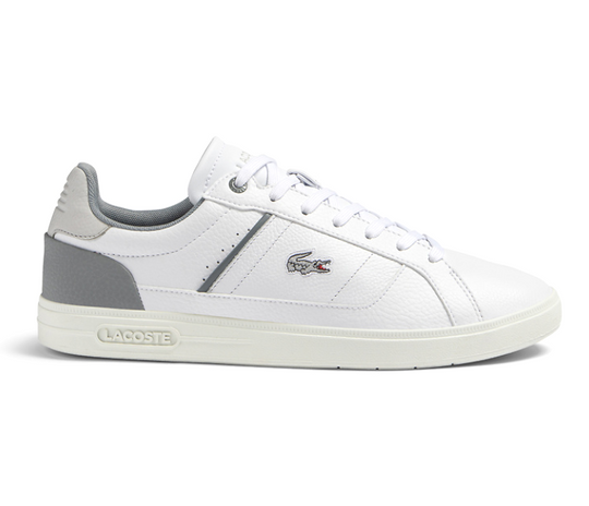 Men's Lacoste Europa Pro 123 2 SMA (White/Grey)