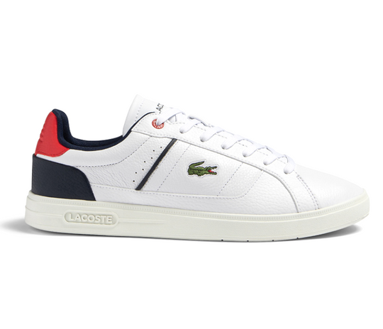 Men's Lacoste Europa Pro 123 3 SMA (White/Navy/Red)