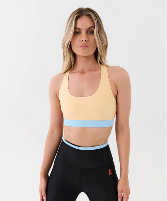 P.E Nation Denizen Sports Bra (Apricot Sherbet)