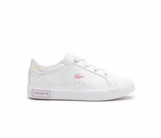 Toddlers Lacoste Powercourt 222 2 SUI (White)