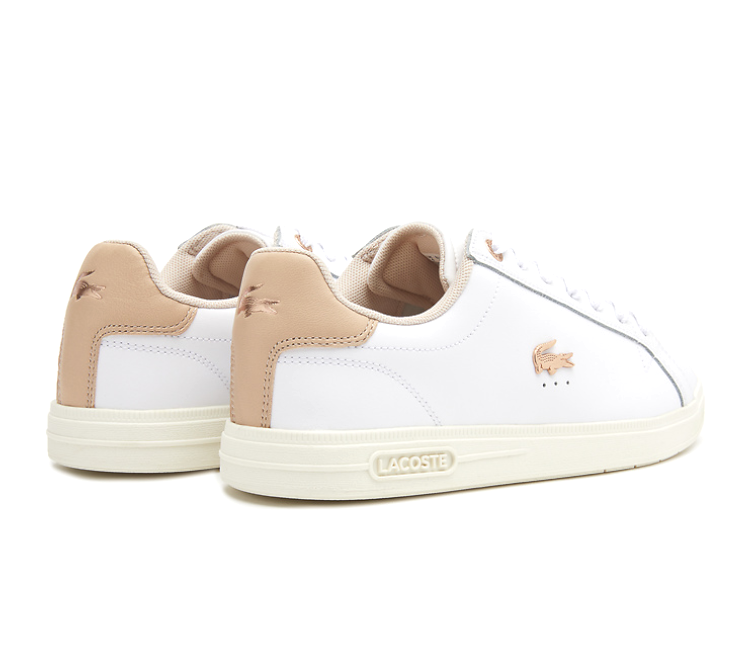 Official Women s Lacoste Graduate Pro 222 2 SFA in White Light at ShoeGrab