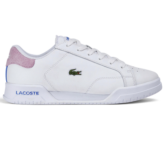 Women's Lacoste Twin Serve 222 1 SFA (White/Light Pink)