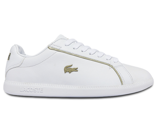 Women's Lacoste Graduate 0721 1 SFA Leather (White)
