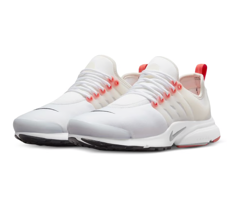 Air presto womens white black and pink best sale