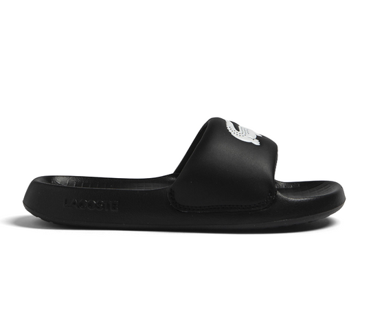 Women's Lacoste Serve Slides 1.0 CFA (Black)