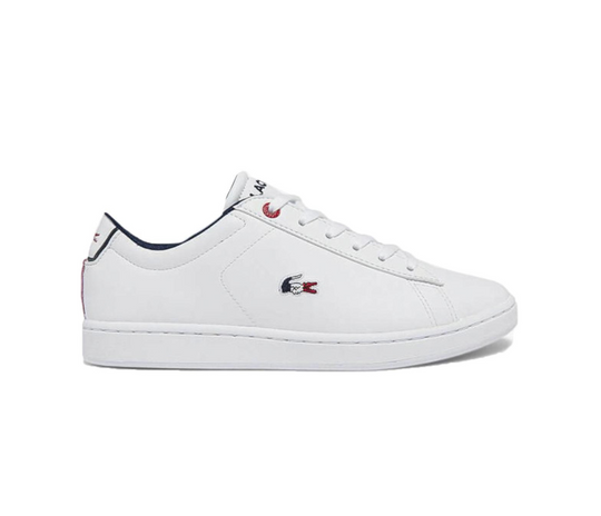 Lacoste Carnaby TRI 07221 SUJ (White/Navy/Red)