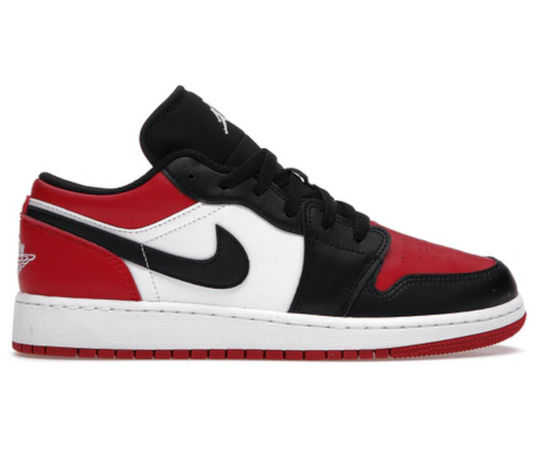 GS Nike Air Jordan 1 Low (Bred Toe)