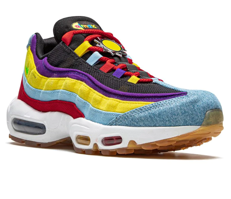 Men s Nike Air Max 95 SP Rainbow Multi Colour at ShoeGrab