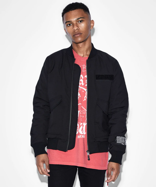 Ksubi Royalty Bomber Jacket (Black)