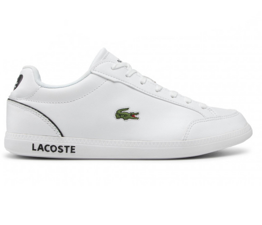 Men's Lacoste Graduate Cap 0121 SMA (White/Black)