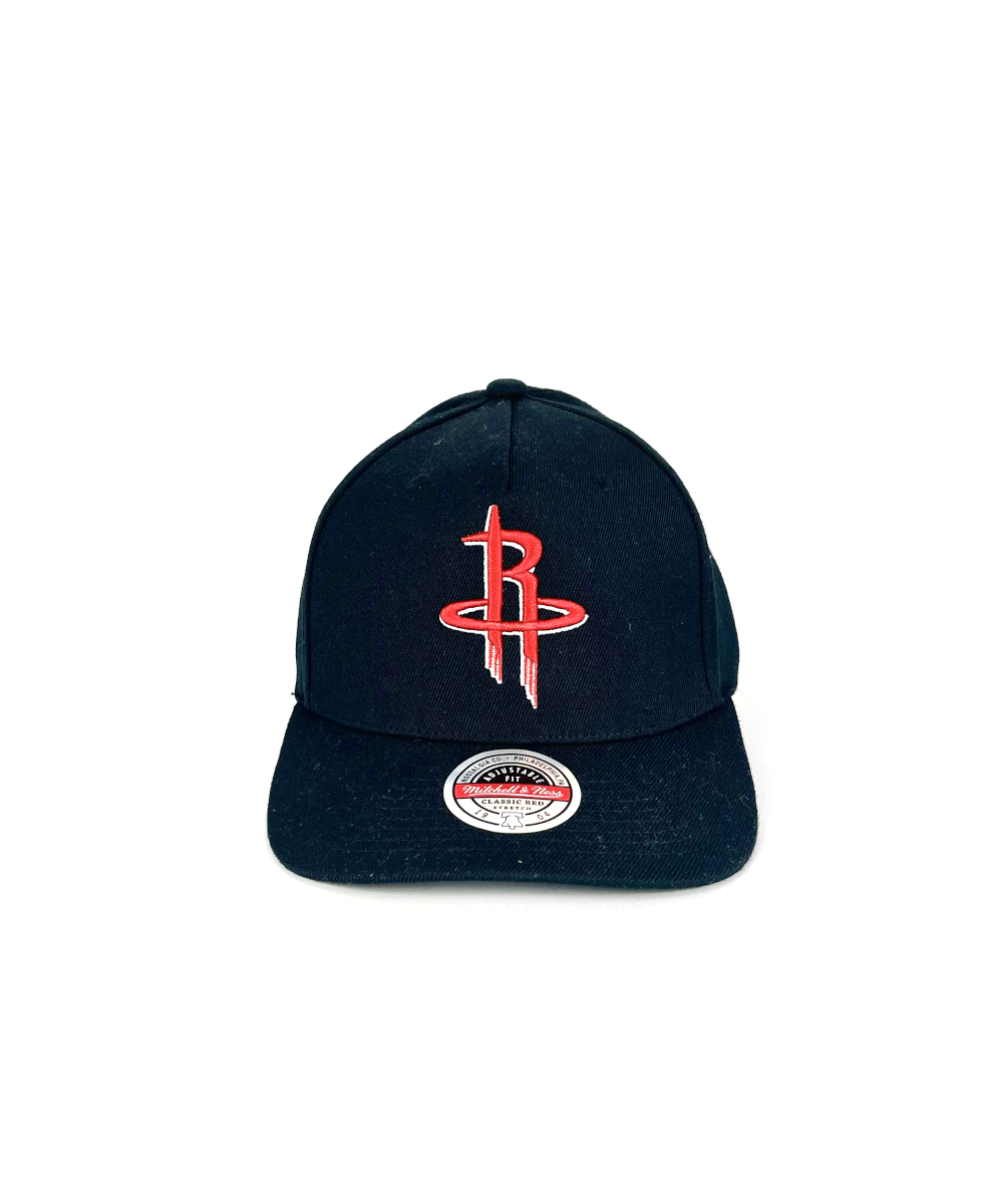 Houston Rockets Classic Red Snapback Hat by Mitchell Ness ShoeGrab